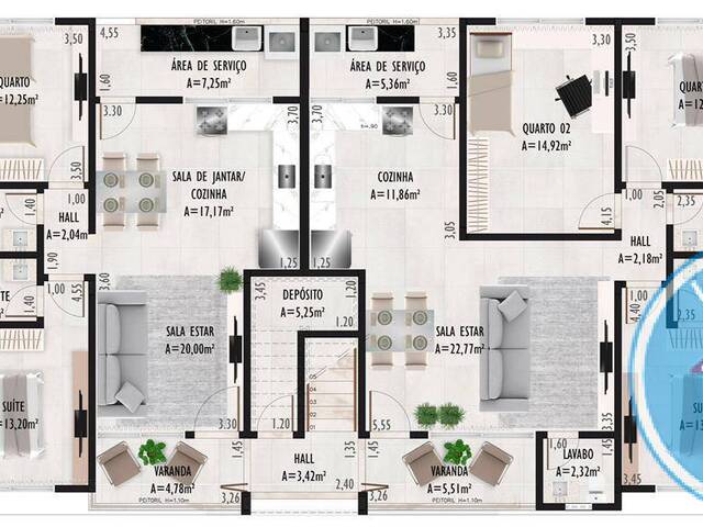 #2379 - Apartamento para Venda em Porto Seguro - BA - 3