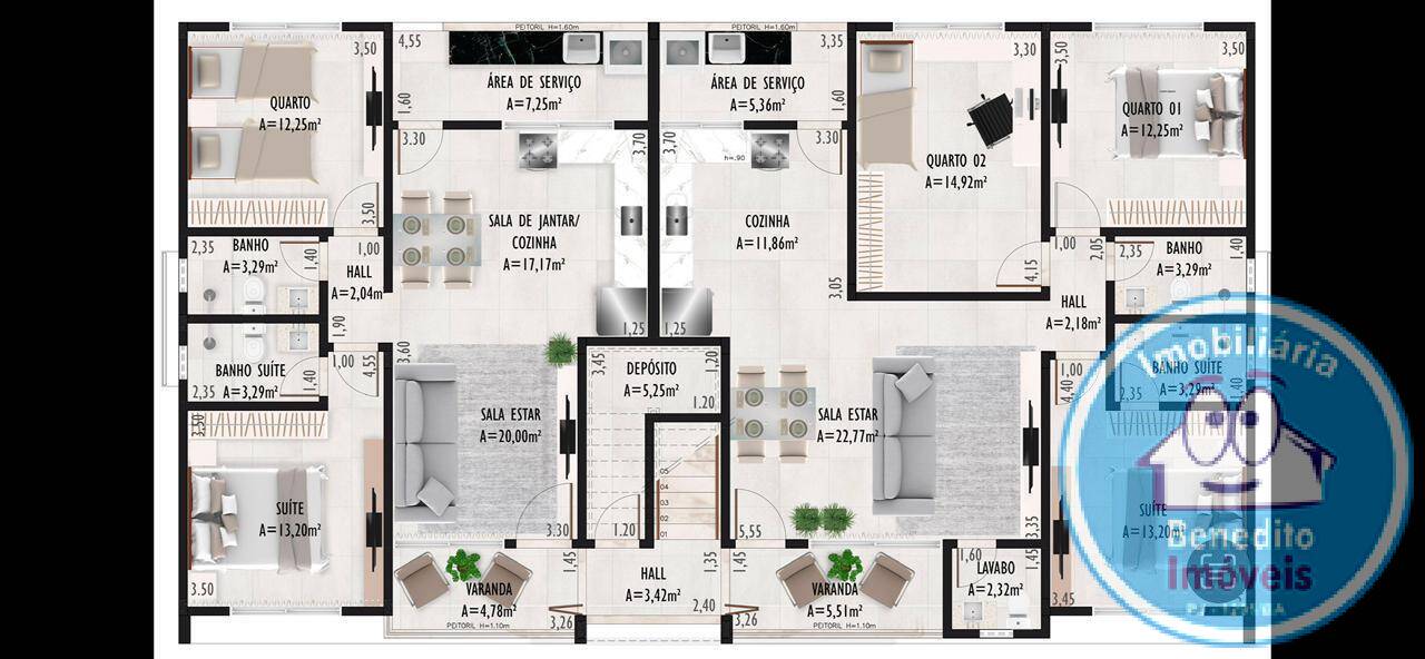 Apartamento, 2 quartos, 78 m² - Foto 3